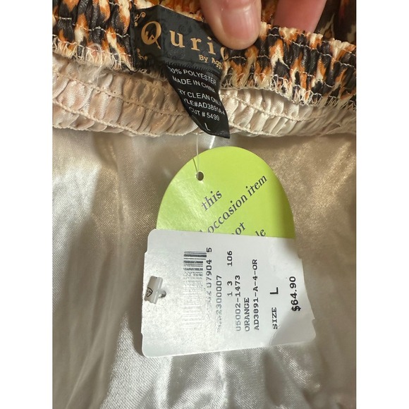 Quiro Large Strapless Chevron Print Dress High Low Hem Party Cocktail Cute‎ - Picture 4 of 4